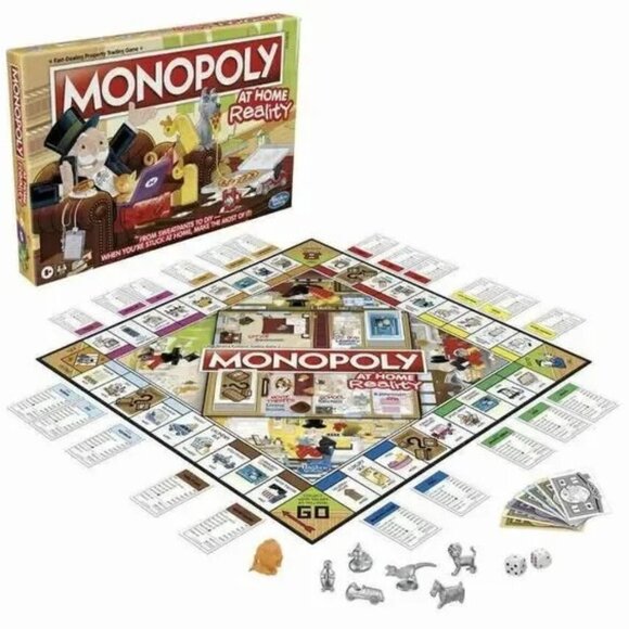 Hasbro AT Home Reality Monopoly game (new) - Picture 4 of 4
